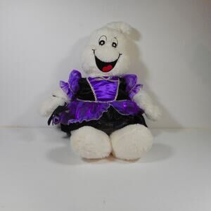 BUILD A BEAR HALLOWEEN GHOST W/ GLOW IN DARK EYES